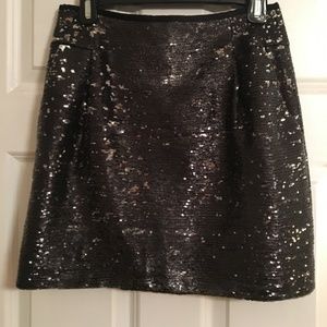 J. Crew Sequin Miniskirt